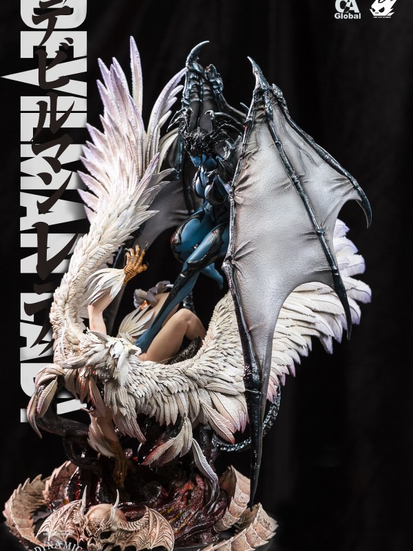 HotCat Studio Devilman Lady Demons & Angels Jun Fudo vs Ran Ausuka Hot Sexy 1/6 Statue